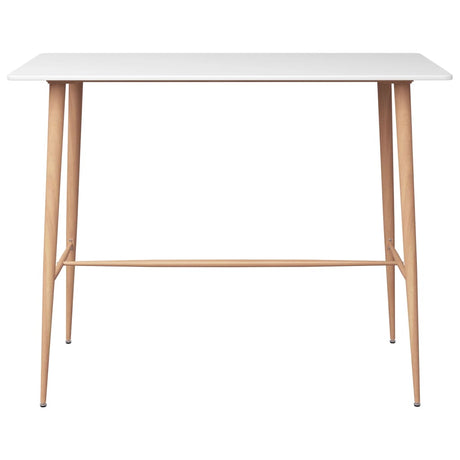 Vidaxl bartafel 120x60x105 cm wit