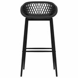 Vidaxl barstoelen 2 st zwart