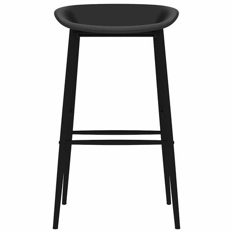 Vidaxl barstoelen 2 st zwart