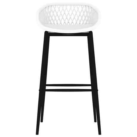 Vidaxl barstoelen 4 st wit