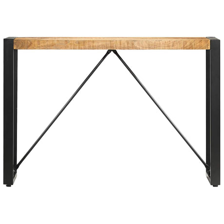 Vidaxl wandtafel 110x35x76 cm massief mangohout