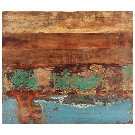 Vidaxl tafelblad rechthoekig 25-27 mm 60x60 cm massief gerecycled hout