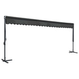 VidaXL Luifel vrijstaand 600x300 cm antraciet