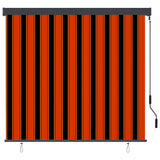 Vidaxl rolgordijn voor buiten 160x250 cm oranje en bruin