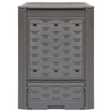 Vidaxl compostbakken 3 st 900 l 60x60x83 cm kunststof rattan bruin