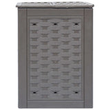 Vidaxl compostbakken 3 st 900 l 60x60x83 cm kunststof rattan bruin