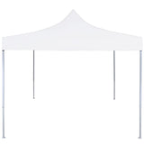 Vidaxl partytent inklapbaar 3x3 m staal wit