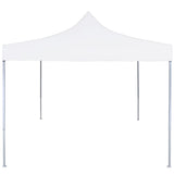 Vidaxl partytent inklapbaar 3x3 m staal wit