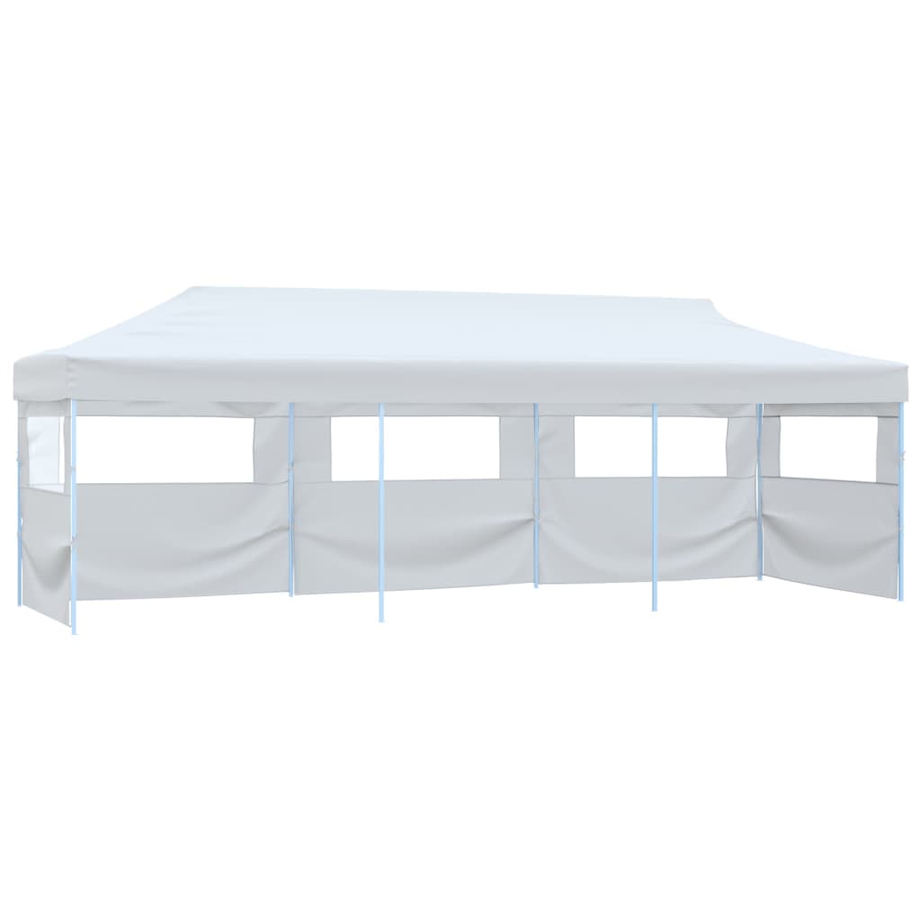 VidaXL Partytent pop-up met 5 zijwanden 3x9 m wit