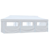 VidaXL Partytent pop-up met 8 zijwanden 3x9 m wit