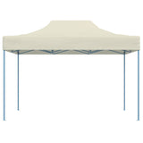 Vidaxl partytent inklapbaar 3x4 m staal crème