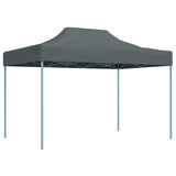 Vidaxl partytent inklapbaar 3x4 m staal antraciet