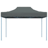 Vidaxl partytent inklapbaar 3x4 m staal antraciet