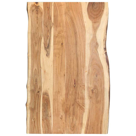 Vidaxl tafelblad 100x(50-60)x3,8 cm massief acaciahout