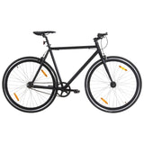 VidaXL Fiets met vaste versnelling 700 c 51 cm zwart