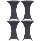 Vidaxl tafelhoes stretch 4 st 70 cm antraciet