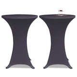 Vidaxl tafelhoes stretch 4 st 70 cm antraciet
