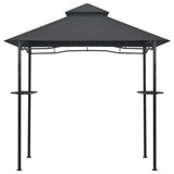 VidaXL Barbecue paviljoen 240x150x255 cm staal antraciet