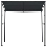 Vidaxl barbecue paviljoen 215x150x220 cm staal antraciet