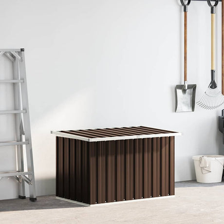Vidaxl tuinbox bruin 109x67x65 cm