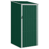 Vidaxl tuinschuur 87x98x159 cm gegalvaniseerd staal groen
