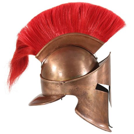 Vidaxl soldatenhelm grieks replica larp staal koperkleurig