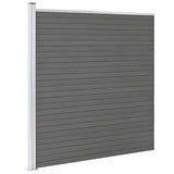 Vidaxl schutting 175x186 cm hkc grijs
