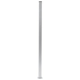 Vidaxl schuttingpalen 3 st 185 cm aluminium
