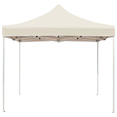 Vidaxl partytent professioneel inklapbaar 2x2 m aluminium crème