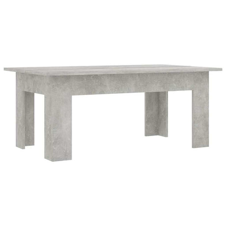Vidaxl salontafel 100x60x42 cm bewerkt hout betongrijs