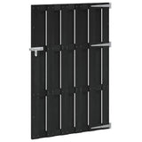 Vidaxl poort 100x150 cm hkc grijs