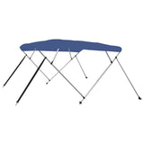 VidaXL Biminitop 4-boogs 243x180x137 cm blauw