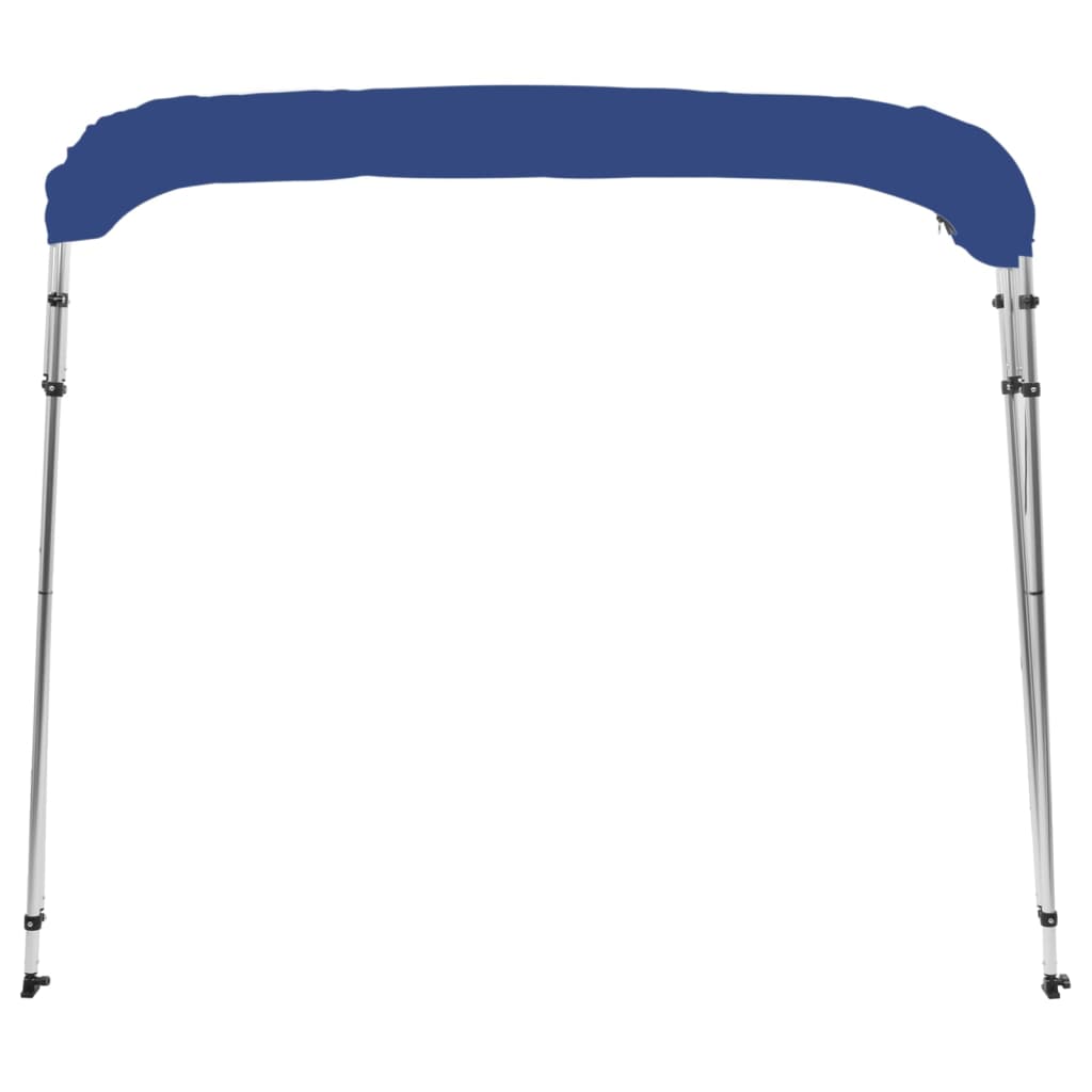 Vidaxl biminitop 4-boogs 243x196x137 cm blauw