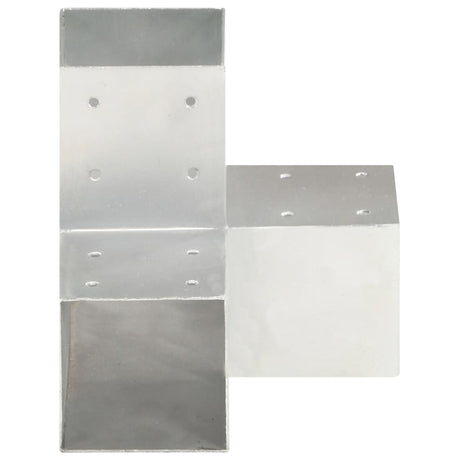 Vidaxl paalverbinding y-vorm 91x91 mm gegalvaniseerd metaal