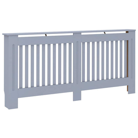 Vidaxl radiatorombouw 172x19x81,5 cm mdf antraciet