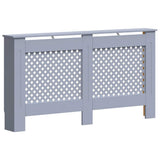 Vidaxl radiatorombouw 152x19x81,5 cm mdf antraciet
