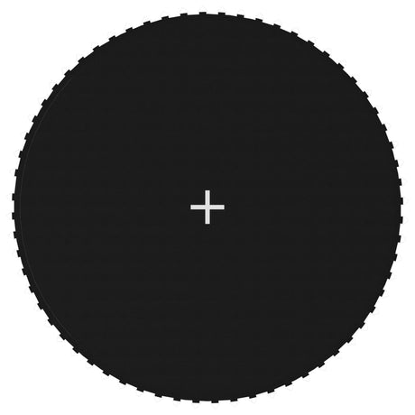 Vidaxl springmat voor 12 feet 3,66 m ronde trampoline stof zwart