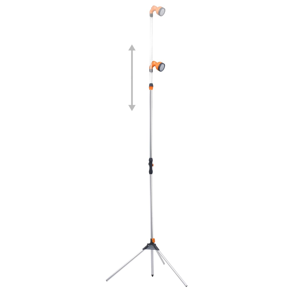 Vidaxl buitendouche met statief 221 cm aluminium