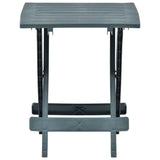 Vidaxl tuintafel inklapbaar 45x43x50 cm kunststof groen