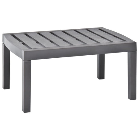Vidaxl tuintafel 78x55x38 cm kunststof mokkakleurig