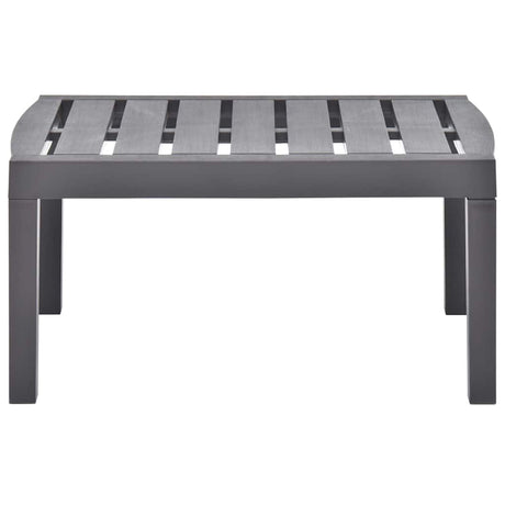 Vidaxl tuintafel 78x55x38 cm kunststof mokkakleurig