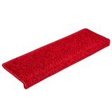 VidaXL Trapmatten 15 st 65x21x4 cm rood