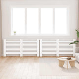 Vidaxl radiatorombouwen 2 st 172x19x81,5 cm mdf wit