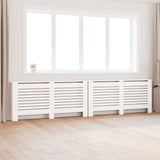 Vidaxl radiatorombouwen 2 st 172x19x81,5 cm mdf wit