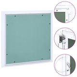 Vidaxl toegangspaneel met aluminium frame en gipsplaat 300x300 mm