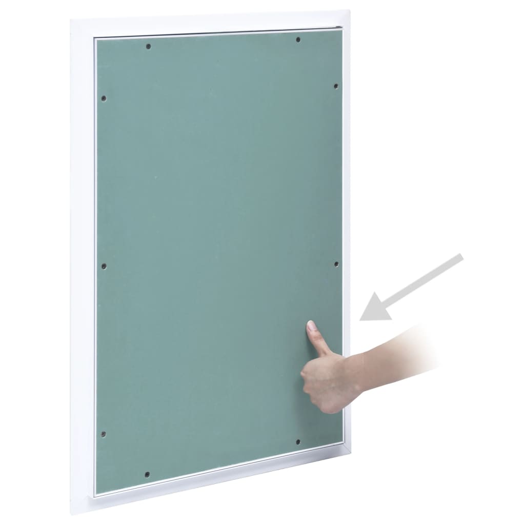 Vidaxl toegangspaneel met aluminium frame en gipsplaat 400x600 mm