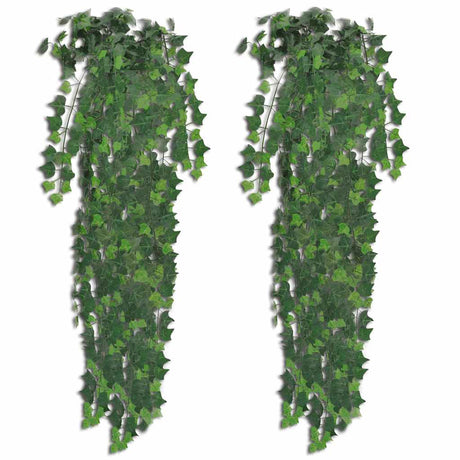 Vidaxl kunststruiken klimop 4 st 90 cm groen