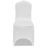 Vidaxl stoelhoezen stretch 18 st wit