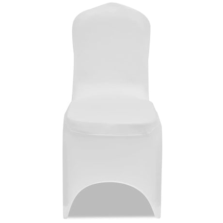 Vidaxl stoelhoezen stretch 24 st wit