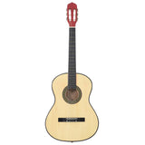 Vidaxl gitaar klassiek beginner 4 4 39 lindenhout